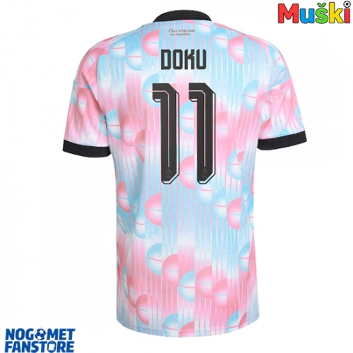 Belgija Jeremy Doku #11 Gostujuci Dres SP 2026 Kratak Rukav